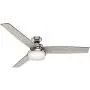 Hunter Sentinel Indoor Ceiling Fan with LED Light and Remote Control, 60