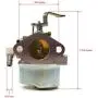 The ROP Shop Carburetor Carb for Tecumseh 640112 Stens 520-954, 056-318 HM80 HM90 HM100 Motor
