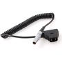 ZBLZGP D-tap to 0B 7 Pin Motor Coiled Power Cable for TILTA Nucleus-M Wireless Follow Focus