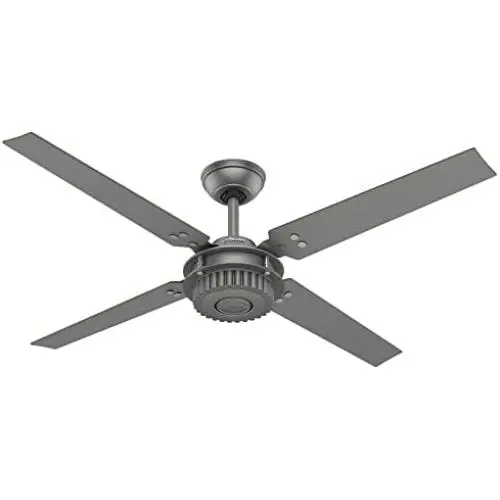Hunter Chronicle Industrial Indoor / Outdoor Ceiling Fan with Wall Control, 54