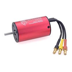 Surpass Hobby KK 2845 2600KV Waterproof Brushless Motor Shaft 3.175mm for 1/14 RC Car