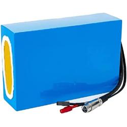 Wnicek Ebike Battery Pack 36V 20AH 18650 13S 8P Large Capacity Lithium Battery Waterproof Li-ion Battery Pack for 200W-750W Electric Bicycles Motor with Charger+ BMS