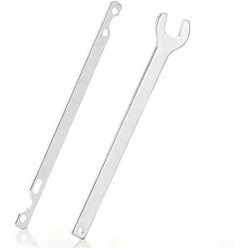 Orion Motor Tech Fan Clutch Wrench Set Compatible with BMW E34 E36 E39 E46 E90, 2pc Water Pump Removal Tool Kit with 32mm Fan Clutch Nut Wrench and 37cm Water Pump Pulley Holder for German Engines