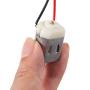 Alinan 4pcs 1V-6V Type 130 Miniature DC Motors with 15cm Wire XH2.54 Female Dupont Cable for Hobby Projects DIY