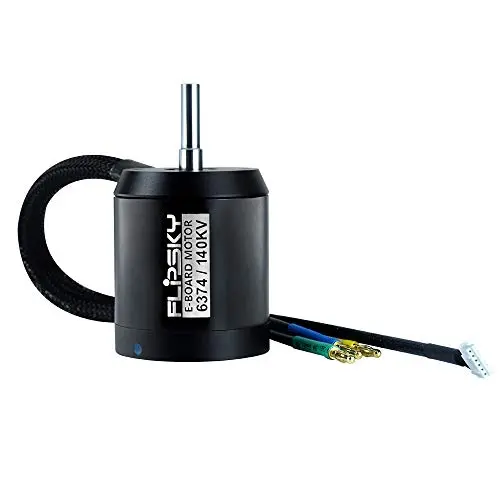 Offroad Electric Skateboards Flipsky Motor BLDC Brushless Outrunner Motor 6374 140kv 8mm Round Shaft Sensored for Electric Skateboard,Longboard,Escooter,Ebike Esk8 DIY Accessories