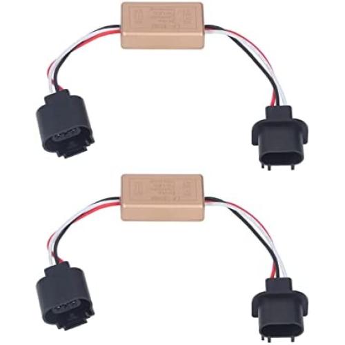 2Pcs LED Flash Strobe Controller, ABS Car Flasher Module for Motor Vehicles Electric Bicycles