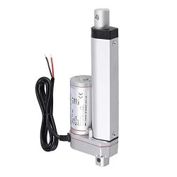 Justech Linearmotor Verstellantrieb Toröffner Linear Actuator Motor 12v DC 1500N 100mm Lineartechnik Electric Motor Putter Gleichstrommotor Elektro Zylinder Schubstangenmotor für Auto Möbel USW.