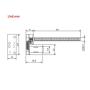 DC 12V Gear Motor, 1024GA20 Thread Flip N20 Gear Motor M4 x 55mm Shaft(12V 100RPM)