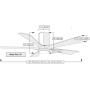Matthews IR5HLK-TB-WA-60 Irene Indoor/Outdoor Damp Location 60