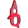 Aluminum Motor Mount for Arrma Granite Mega Typhon/Big Rock/Senton 3S Outcast/Kraton 4S RC Models Car Monster Truck Buggy Replacement (Red)
