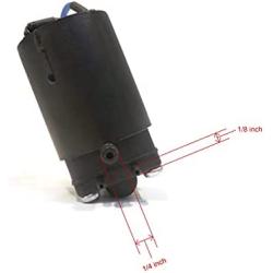 The ROP Shop | Primer Solenoid Kit for 1998 Johnson 9.9 HP J10FRELECM, J10FRLECM Outboard Motor
