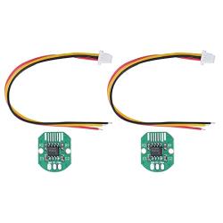 HiLetgo 2pcs AS5600 Absolute Value Encoder PWM I2C 12Bit Brushless Motor Encoder for Brushless Gimbal PTZ/Pan Tilt Motor Incremental Encoder