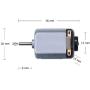 Topoox 6 Pack DC 1.5-3V 15000RPM Mini Electric Motor for DIY Toys, Science Experiments