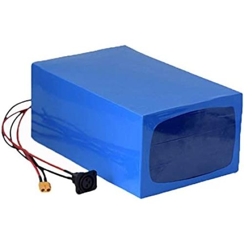 Jieoto 48V E-Bike Battery Pack 15AH/ 20AH/ 26AH/ 32AH/ 45AH/ 55AH Lithium Battery for 200W/ 350W/ 500W/ 750W/ 1000W Motor Electric Motorcycle Battery Pack with Charger
