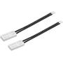uxcell Normally Close Temperature Switch, 130℃ N.C 5A Thermal Switch Thermostat Temperature Control Switch Controller 2pcs