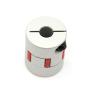 Zeberoxyz 2PCS 5mm to 8mm Aluminium Plum Flexible Shaft Coupling Diameter25mm Length30mm 5x8mm Motor Connector Flexible Coupler for 3D Printer CNC Machine and Servo Stepped Motor（5x8mm）