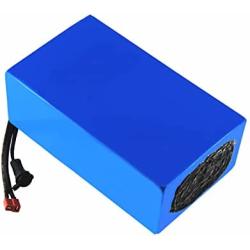 36V 20Ah E-Bike Lithium Ion Battery Pack, Rechargeable Replacement Battery, for 100W-500W Motors, Comes with 42V Charger Built-in BMS
