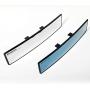 VARGTR 12 Inch Wide Angle Rear View Mirror,Universal Car Interior Rearview Mirror Clip On Panoramic Rearview Mirror Wide Angle Convex, Flat Easy Clip On Car Rearview Mirror (White HD mirror)
