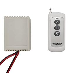 JQDML Remote Controller for 12V/24V Linear Actuator Rated Power 60W Color White Applicable to DC Motor