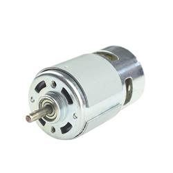 CONQUERALL 775 DC Motor 12V 10000RPM / 24V 20000RPM Large Torque High Power Electronic Component Motor Double Ball Bearing for DIY Parts