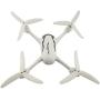 Upgraded Propellers Three Blades Main Blade Propeller Motors with Metal Gears for Hubsan H502E H502S Drone Replacement CCW CW RC Quadcopter Spare Parts Set (White)