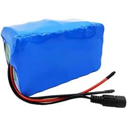 Jieoto 29.4V 7S 6P Ebike Li-Battery 24V 13.2Ah 15.6Ah 18Ah Customizable Li-ion Rechargeable Battery Pack with BMS and Charger Suitable for 500W-100W Electric Bike Motor