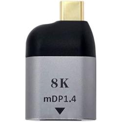 Cablecc USB-C Type C to Mini DP Displayport Converter Adapter 4K 2K 60hz for Tablet & Phone & Laptop