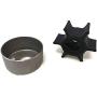 Boat Motor 6G1-44352-00 6G1-44322 Insert Cartridge + Water Pump Impeller for Yamaha Outboard 6HP 8HP 47-11590M Sierra 18-3066 2/4-stroke Engine
