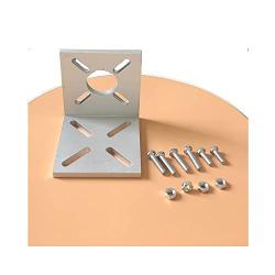 Purewords Right Angle Multi-Model Motor Support Bracket | 775 Motor Fixed Mounting Base | L-Shaped Thick Aluminum Alloy |750/755/775/799/859/997 Motor Bracket | mounting Base 46 Stepper 52
