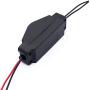 TWTADE Momentary Polarity Reverse Switch DC 12V 10A Motor Control 6 Pin 3 Position (ON)-Off-(ON) AC 110V-220V Black Boat Rocker Toggle Switch with Solid Shell Installed H-012-KCD2-223-JT-DJ