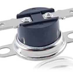 NTE Electronics NTE-DTC240 Snap Action Disc Thermostat, Close on Rise, 240° F Temperature, Loose Bracket, 1/4