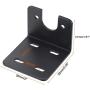 MECCANIXITY Motor Mounting Bracket Motor Holder 52x50x41mm Black with Screws for Motor 2 Pack