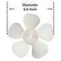 BOJACK Bathroom Vent Fan Motor 120V 60Hz 0.60A 30W Compatible with 686,687,8870,M686 YJF6158