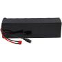 Wnicek 48V 8000mAh E-Bike Lithium-ion Battery 13S3P Lithium Battery Pack for Motors Within 1000W Suitable for Electric Scooters Ebike Power Tools Airplane Models with 20A BMS + Charger