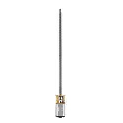 DC 6/12V N20 Metal Speed Reduction Motor Micro Electric Motor with Long Output Shaft M4 x 100mm(6V 60RPM)