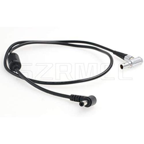 SZRMCC DC 5.5x2.5mm Barrel Plug to 0B 7 Pin Male Motor Power Cable for Tilta Nucleus-M Wireless Lens Motor