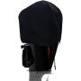 DURCOVER Outboard Motor Half Cover, Waterproof Oxford Fabric, Boat Motor Cover Half Outboard Cover, Universal Boat Engine Cover Fits up to 250-300HP Black