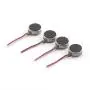 ZYAMY 10 PCS DC 3V 12000RPM Micro Flat Vibration Motor Two Wired Mini Flat Pager Electronic for Mobile Phone Coin Cell Adhesive Vibration Flat Motors 10mm x 2.7mm