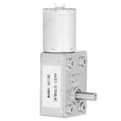 4632‑370 DC Motor Miniature , Controllers Motor Speed Controllers Winches Electric Gearbox Brass Electric Worm Reduction Engine DC12V 18rpm Speed Reducer for Window Openers