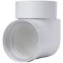 STV-90 Dryer Duct Connector - DIY Easy Dryer Vent Hookup Kit - by Ziggurat Products