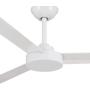 Minka-Aire F524-WHF Roto 52 Inch Ceiling Fan 3 Blades in Flat White Finish