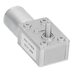 4632‑370 DC Motor Miniature , Controllers Motor Speed Controllers Winches Electric Gearbox Brass Electric Worm Reduction Engine DC12V 18rpm Speed Reducer for Window Openers