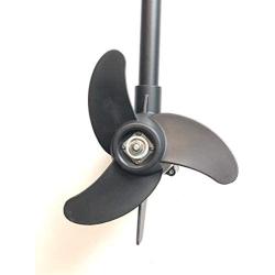 Trolling Motor: Black Fiberglass Reinforced Nylon Propeller Kit for Seamax PowerMax Models Trolling Motor