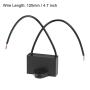 uxcell Ceiling Fan Capacitor CBB61 1.2uF 250V AC 2 Wires Metallized Polypropylene Film Capacitor 36x23x12mm for Electric Fan Pump Motor Generator 3Pcs