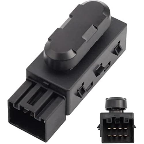 6 Way Power Seat Adjust Switch for Compatible with 2005-2015 Edge Escape Expedition Explorer Flex F150 F250 F350 F450 MKX, Replace OE 5F9T-14B709-AA, 9L3Z14A701A, SW605, PSW550