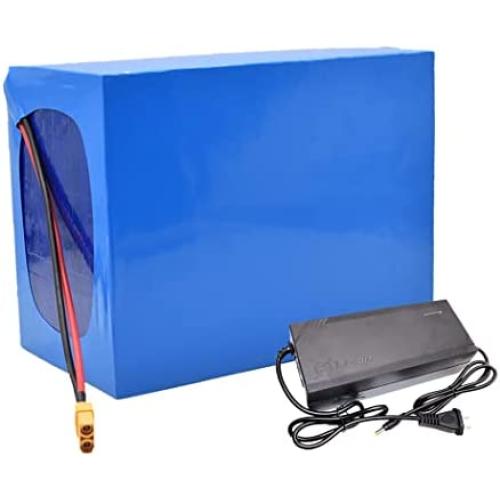 Wnicek Ebike Battery 72V 20Ah 30Ah 40Ah 50Ah 60Ah Lithium Battery Pack for 5600W-500W Motor with Charger Fit for Electric Motorcycle Electric ATVs Off-Road Vehicles