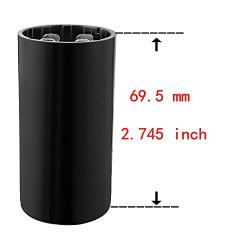 BOJACK 59-71 uf/MFD 250 VAC ±20% 50/60 Hz CD60 Round Motor Well Pump Start Capacitor