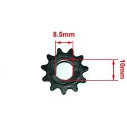 11T 25H Chain Sprocket for Escooter High Speed Brush DC Motor MY1020 Original 11 Teeth Sprocket Mini Gas Scooter Engine Sprockt