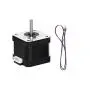 Nema 17 Stepper Motor Bipolar 2A 59Ncm (84oz.in) 48mm Body 4 Leads w/1m Cable and 3D Printer Connector Nema 17 Stepper Motor Bipolar 2A 59Ncm (84oz.in) 48mm Body 4 Leads w/1m Cable and 3D Printer Connector
