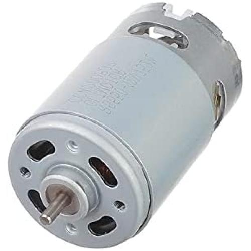 Fielect 12V DC Motor 22500RPM Round Shaft High Torque Electric Motor for Drills, DIY Electric/Electronic Projects, Robots, RC Vehicals, Remote Controlled Cars/Robot, Saw Repair/Replacement Engine